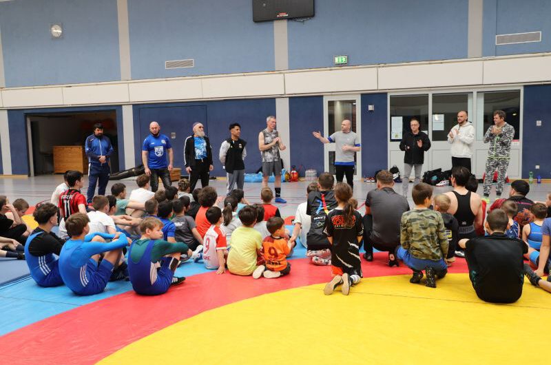 Offizieller Trainingstag des Niedersächsischen Ringerverbandes in Cluvenhagen