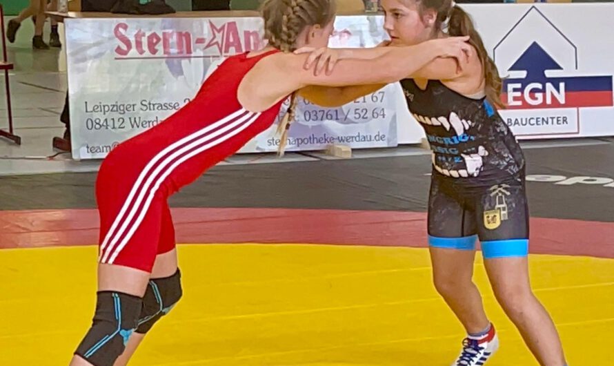 Internationales Pokalturnier für Mädchen in Werdau – 5 Mädchen aus 4 verschiedenen Vereinen