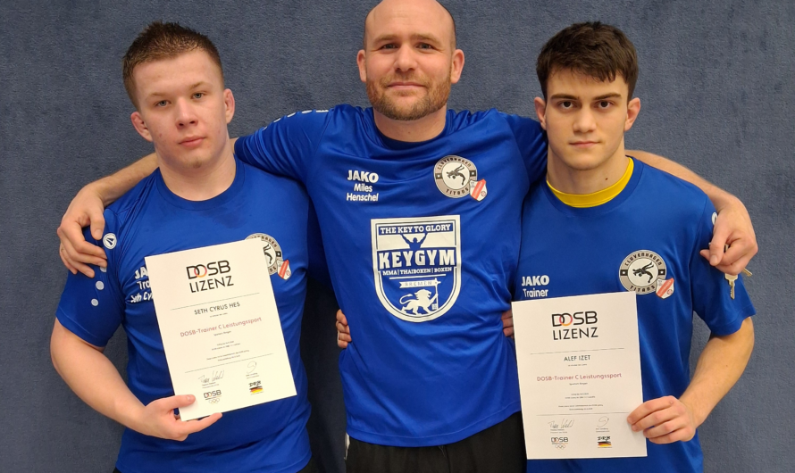 2 Trainer C-Lizenzen für den TSV Cluvenhagen