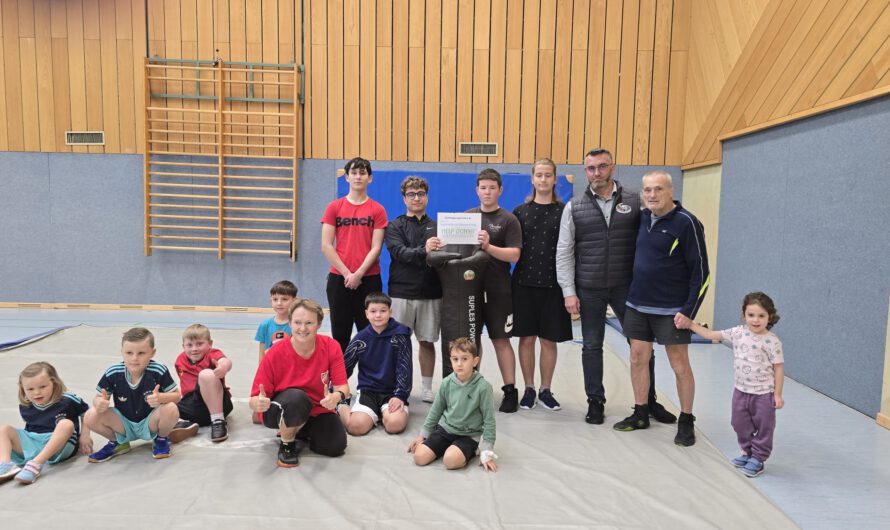 Der Niedersächsische Ringerverband bedankt sich herzlich bei Help Dunya.🤝👏